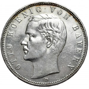 Germany, Bavaria, 5 marks 1913 D, Munich