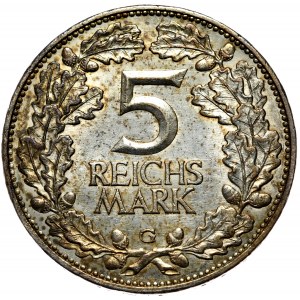 Niemcy, Republika Weimarska, 5 Marek 1925 G, Karlsruhe