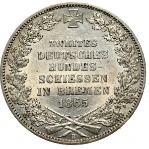 Niemcy, Brema, Talar 1865, z okazji 2. Ogólnoniemieckich Zawodów Strzeleckich