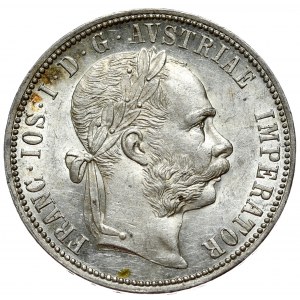 Austria-Ungheria, Francesco Giuseppe, 1 fiorino 1887, Vienna