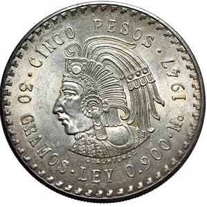 Mexiko, 5 pesos 1948