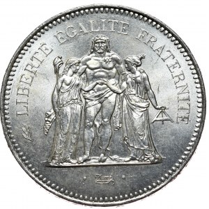 France, 50 francs 1975, Hercules