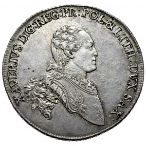 Sachsen, Xavier als Verwalter, Thaler 1765, Dresden