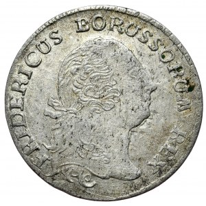 Prusy, Fryderyk II, 1/3 talara 1758, Drezno