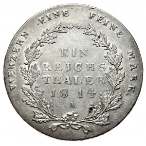 Germany, Prussia, 1814 A thaler, Berlin