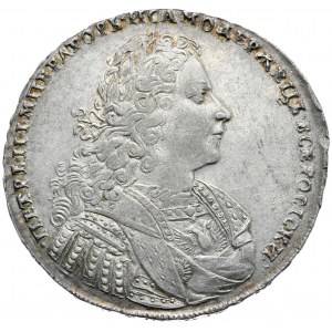 Russie, Pierre II, rouble 1728, Moscou