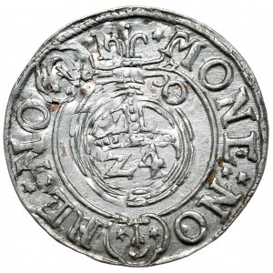 Zygmunt III Waza, półtorak 1620, Bydgoszcz, efektowny destrukt