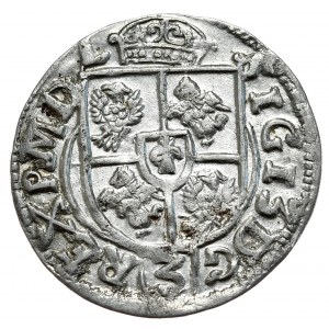 Zygmunt III Waza, półtorak 1615, Bydgoszcz, efektowny destrukt