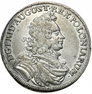 August II Mocny, 2/3 talara (gulden) 1699 ILH, Drezno