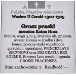 Czechy, Wacław II, Grosz praski, Kutna Hora