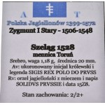 Zygmunt I the Old, 1528 shekel, Torun