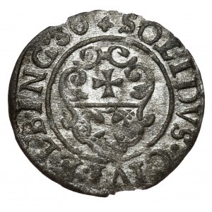 Szwedzka okupacja, Gustaw II Adolf, szeląg 1630, Elbląg.