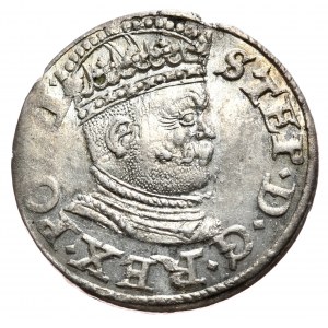 Stefan Batory, Trojak 1586, Riga