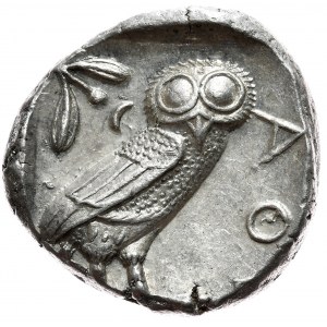 Řecko, Attika, Athény, Tetradrachma