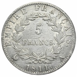 France, 5 Francs, 1811. A