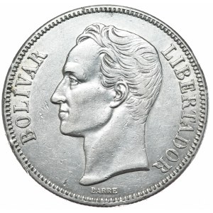 Wenezuela, 5 Boliwarów, 1936r.