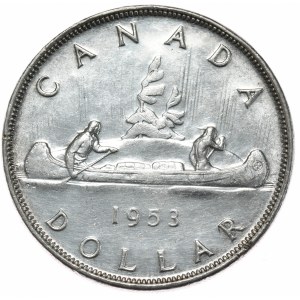 Canada, 1 dollar, 1953.