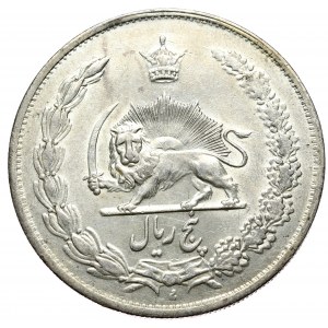 Perse (Iran), 5000 dinars 1902, Téhéran