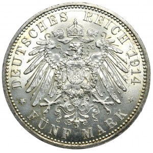 Niemcy, Prusy, 5 marek 1914 A, Berlin