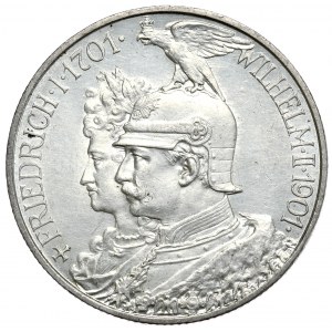 Niemcy, Prusy, 2 marki 1901 A, Berlin, 300 lat Królestwa Prus