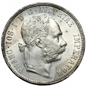 Austro-Węgry, Franciszek Józef, 1 floren 1879, Wiedeń