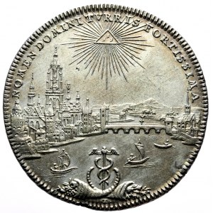 Niemcy, Frankfurt-miasto, Talar 1772 PCB, piękny