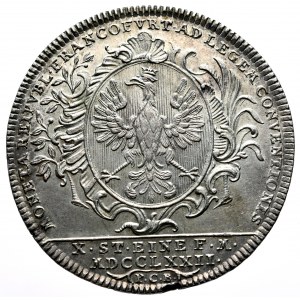 Niemcy, Frankfurt-miasto, Talar 1772 PCB, piękny