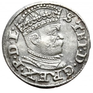 Stefan Batory, Trojak 1586, Ryga