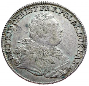 Frederick Krystian, Saxon-Polish thaler, 1763 FWoF, Dresden