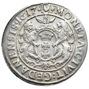 Zygmunt III Waza, ort 1617, Gdańsk