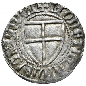 Zakon Krzyżacki, Winrych von Kniprode (1351-82), szeląg, PRVCI
