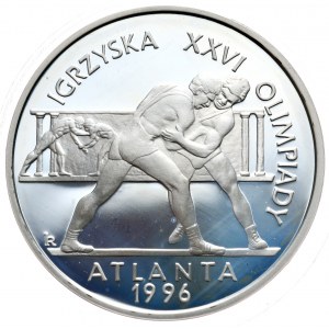20 zł 1995 rok, Igrzyska Olimpijskie Atlanta 1996, zapaśnicy