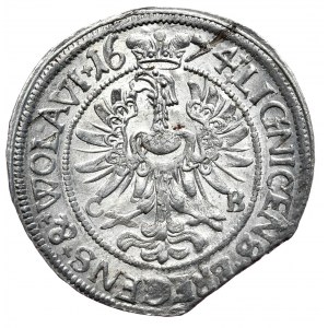 Śląsk, Księstwo Legnicko-Brzesko-Wołowskie, Jerzy Wilhelm, 3 krajcary 1675 CB, Brzeg