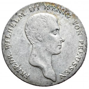 Niemcy, Prusy, talar 1815 A, Berlin, rzadszy i droższy rocznik