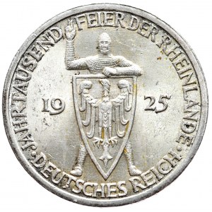 Niemcy, Republika Weimarska, 3 marki 1925 A, Berlin