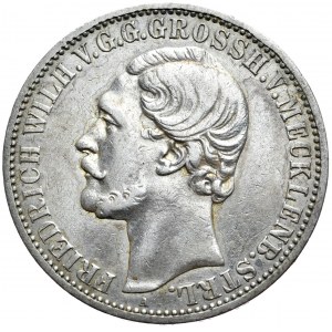 Niemcy, Meklemburgia-Strelitz, Fryderyk Wilhelm, talar 1870 A, Berlin