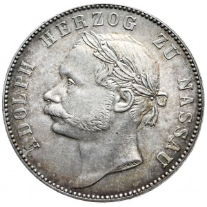 Niemcy, Nassau, talar pamiątkowy 1864, 25-lecie rządów księcia Adolfa