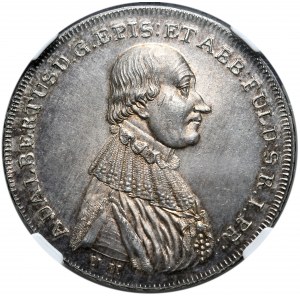Niemcy, Fulda-biskupstwo, Adalbert von Harstall 1788-1802, talar 1796