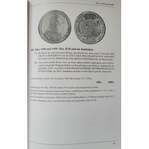Helmut Kahnt, Die Münzen August des Starken, katalog monet Augusta II Mocnego