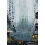 Arkadiusz Meczinski (b. 1978), Gold Street before the storm.