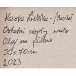 Katarzyna Zielska (geb. 1991, Nowy Dwór Mazowiecki), Letzter warmer Wind, 2023