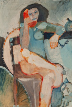 Aleksandra Waliszewska (ur. 1976, Warszawa), Bez tytułu - praca dwustronna, 1991