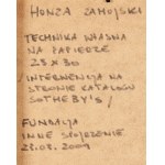 Honza Zamojski (nato nel 1981), Senza titolo, 2009