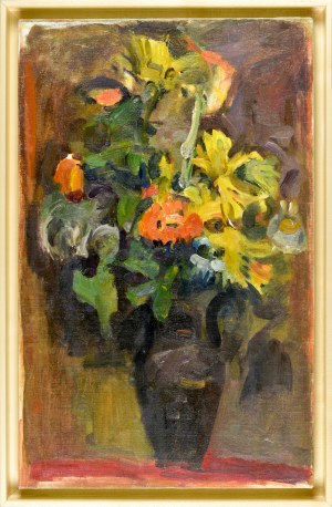 Zygmunt SCHRETER / SZRETER (1886-1977), Bukiet kwiatów w wazonie