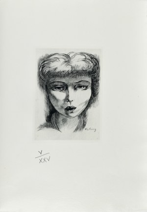 Mojżesz KISLING (1891-1953), Portret kobiety