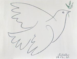 Pablo PICASSO (1881-1973), Gołąbek, 1961