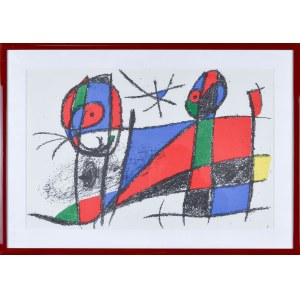 Joan Miró (1893-1983), Litografia original VI, 1975