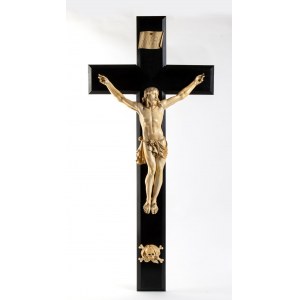 Carved ivory Crucifix