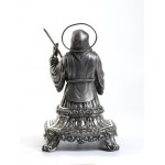 Francesco Saverio Rossi, 1805: Italian silver sculpture depicting Saint Francis of Paola