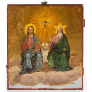 Russia icon depicting the Holy Trinity